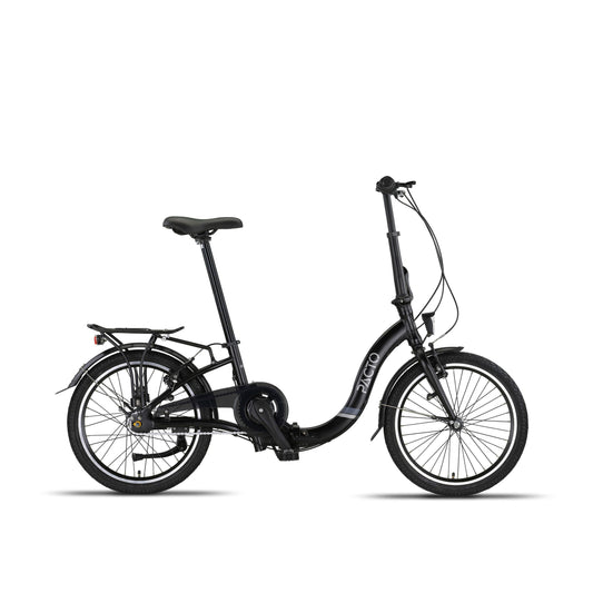PACTO SEVEN N7 – Step-through 20” folding bike with Shimano Nexus 7 (Black/Blue)