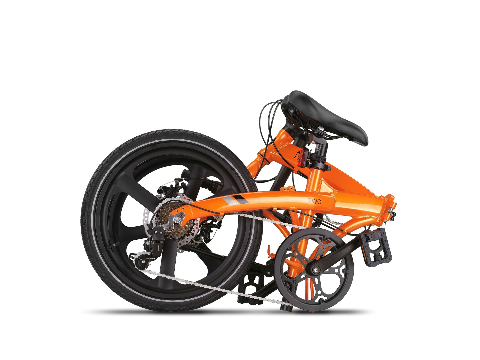 Pacto-two-orange-folding-bike-vouwfiets-plooifiets-black-orange-foldingbike-beste-vouwfiets-kopen-opvouwbare-fiets-urban-compact