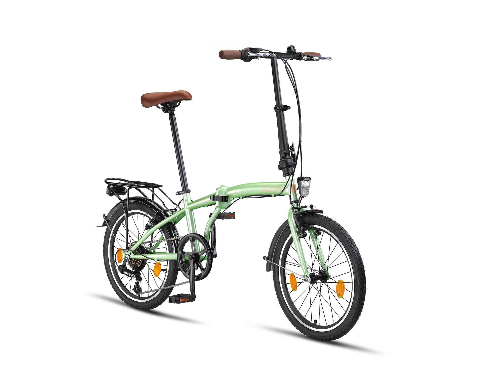 PACTO - TEN - FOLDING BIKE - MINT/ BLACK - vouwfiets - opklapfiets - folding bike - pacto -pactobike.com