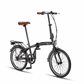 PACTO ELEVEN – Vouwfiets met oversized stalen frame en Shimano Nexus 3 (Zwart / Mint)