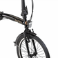 PACTO ELEVEN – Vouwfiets met oversized stalen frame en Shimano Nexus 3 (Zwart / Mint)
